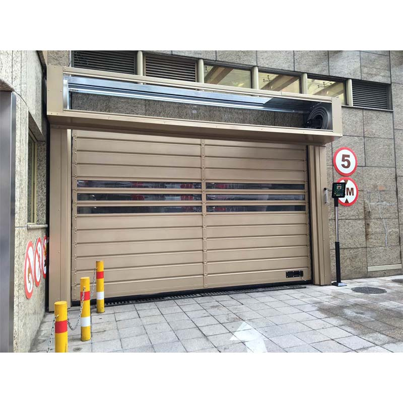 Industrial Aluminium Rollup Door Durable Warehouse Daily Automatic Rolling Door