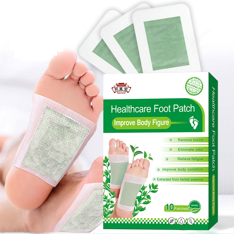 Natural Chinese Medicine Detox Foot Patch Relieve Foot Fatigue Help Sleep