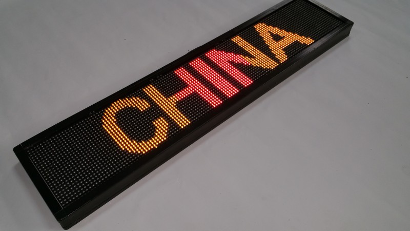Electronic Bus Destination LED Programmable Sign Display