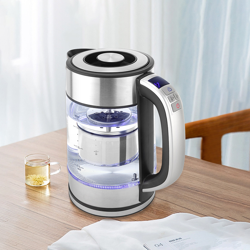 Jewin Kitchen Intelligent Electric Digital Kettle 2200W 1.7L 360 Cordless Jug Kettle