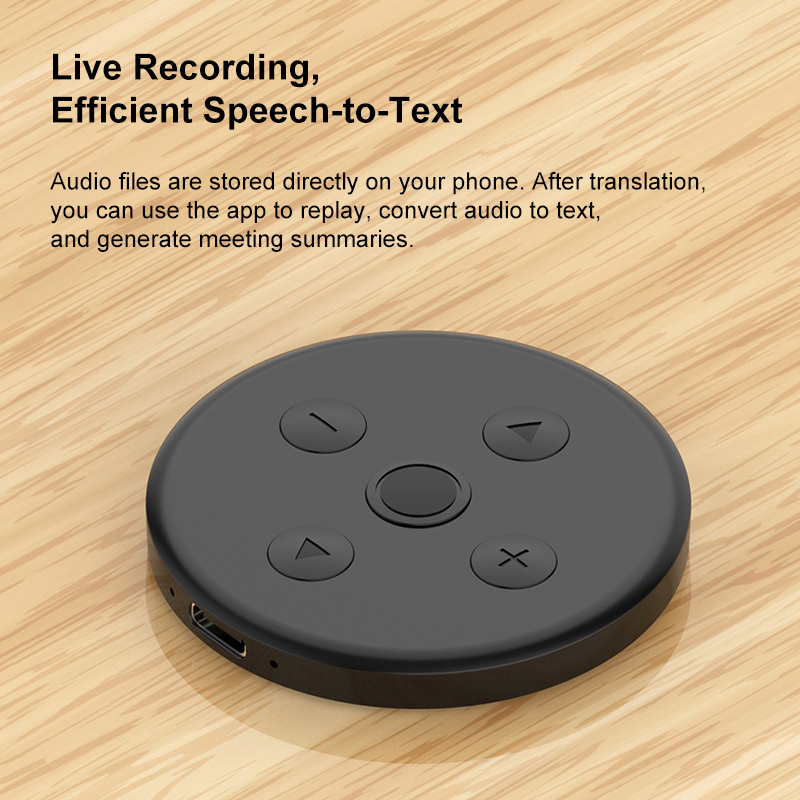 Портативный диктофон Type-C с флеш-памятью и AI