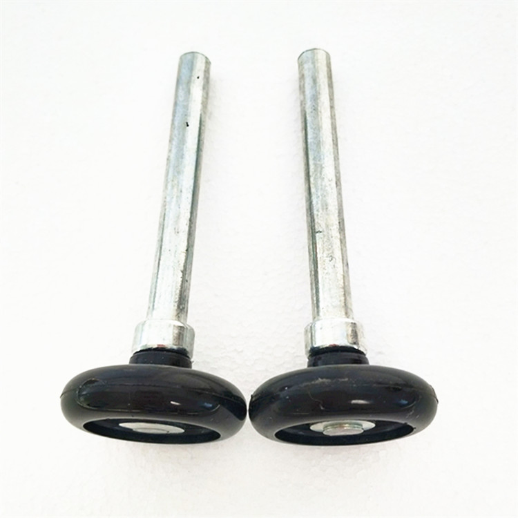 Black Without Bearing 46*120mm Nylon Roller Belong Garage Door Hardware Parts