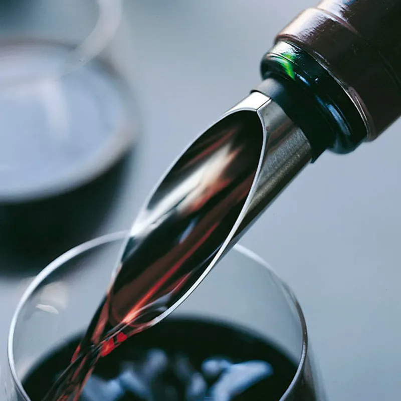 Pourers Classic Bartender Bottle Stainless Steel Wine Pourer