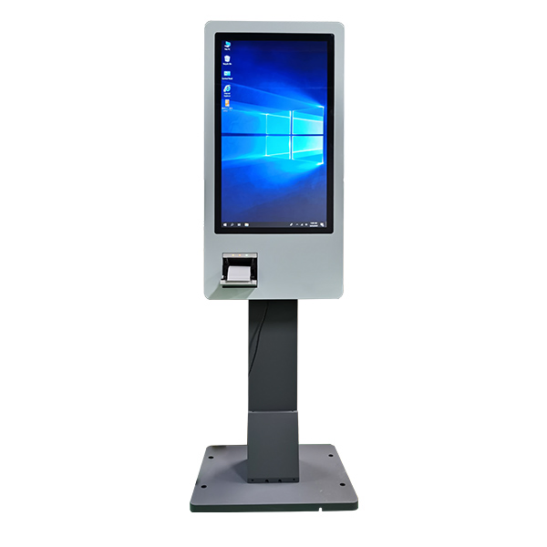 Restaurant Food Touch Screen Information Tablet POS Kiosk Self-Service Order Queue Kiosk with Receipt Printer