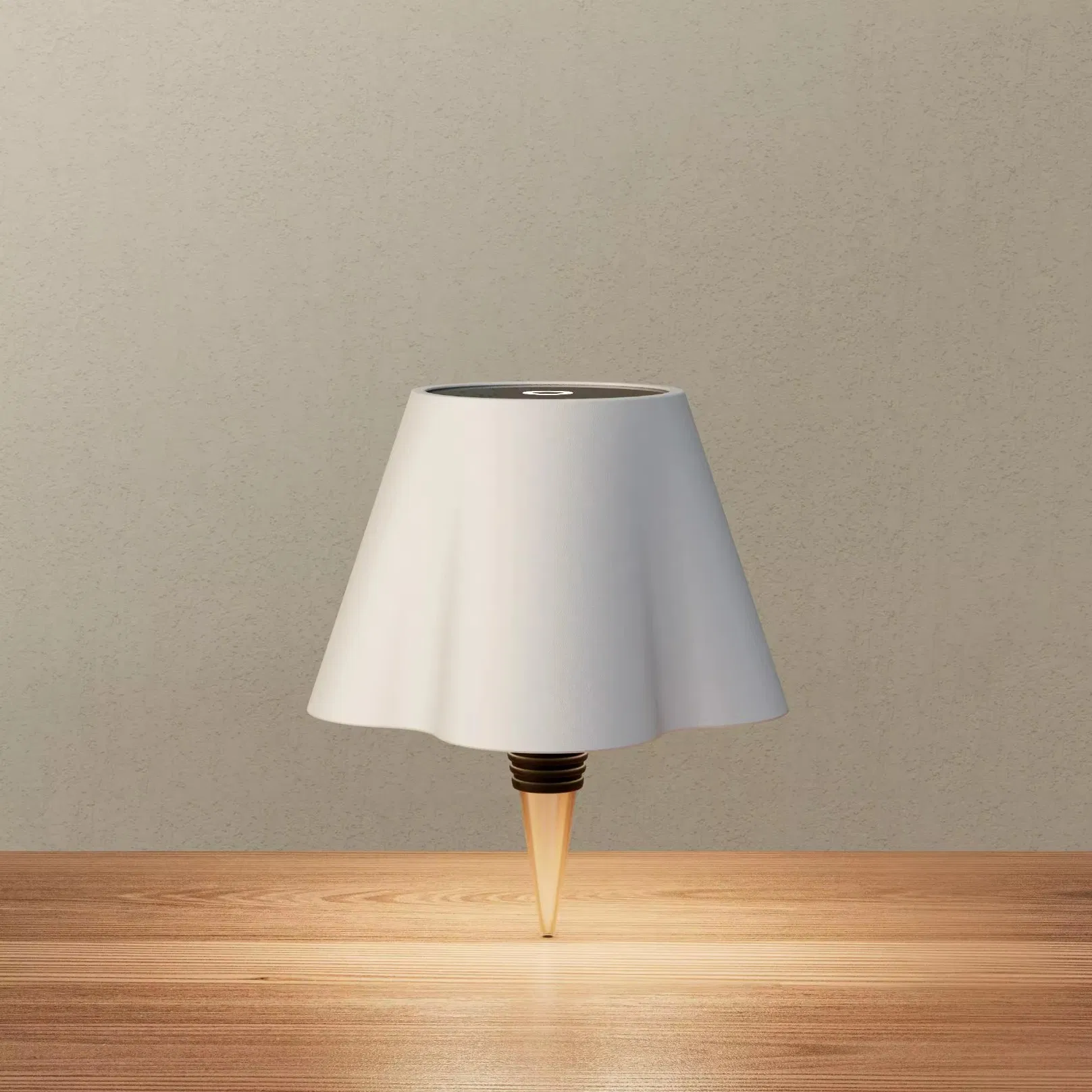 Popular New Styles Decoration Wine Bottle LED Lamp Restaurant Hotel Bar Rechargeable Wine Bottle Lamp