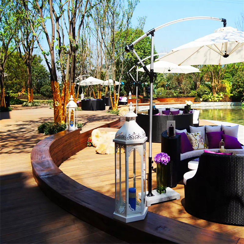 Abrasion Resistance Balcony Bamboo Decking Waterproof Outdoor Pool Garden Bamboo Decking