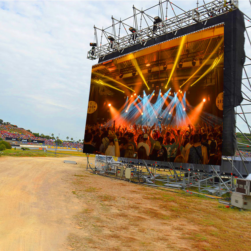 Outdoor DJ LED Video Wall Pantalla P3.91 LED Display Screen