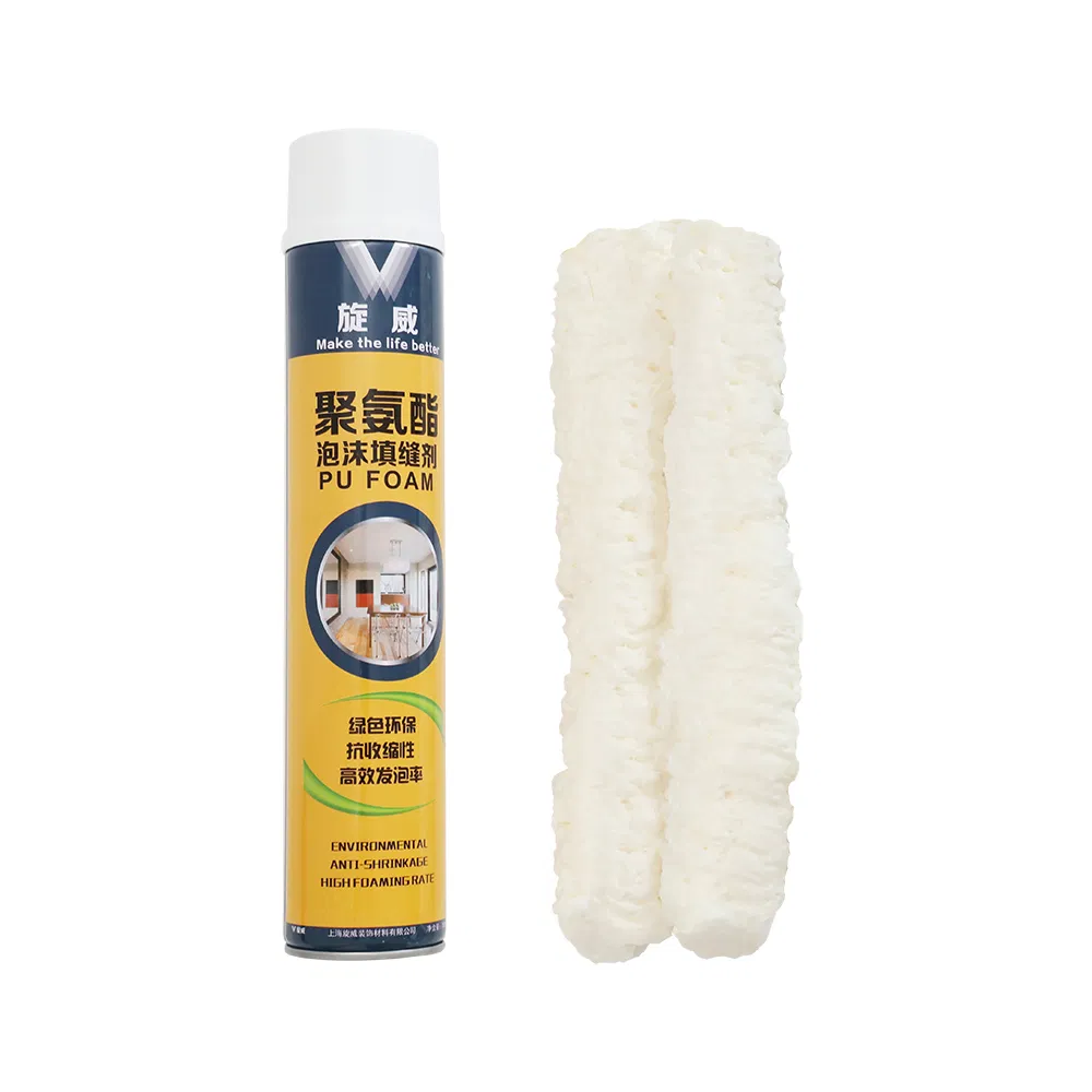 Large Expansion PU Polyurethane PU Foam Sealant for Door Crevices