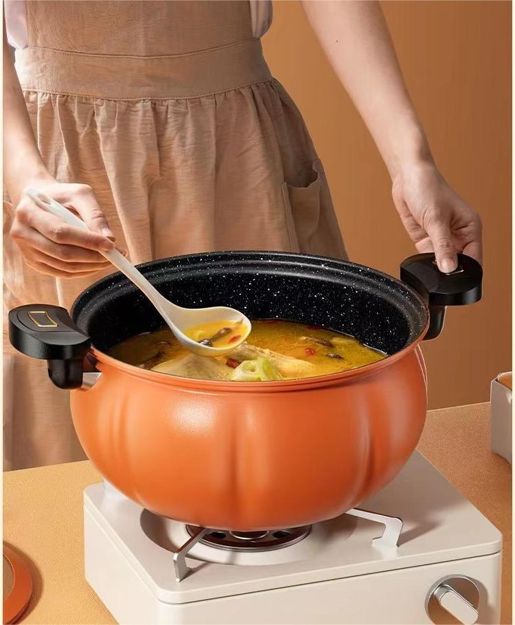 Hot-Selling Non-Stick Multi-Purpose Micro Pressure Cooker 8L Household Soup Pot Cookware