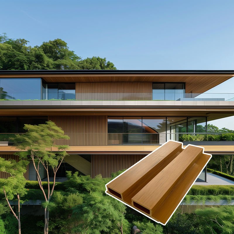 ASA Outdoor Wall Panel Exterior Cladding Decking Construction Material