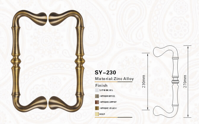 Simple Antique Style Zinc Alloy Classic Cabinet Handle (SY-095 AB)