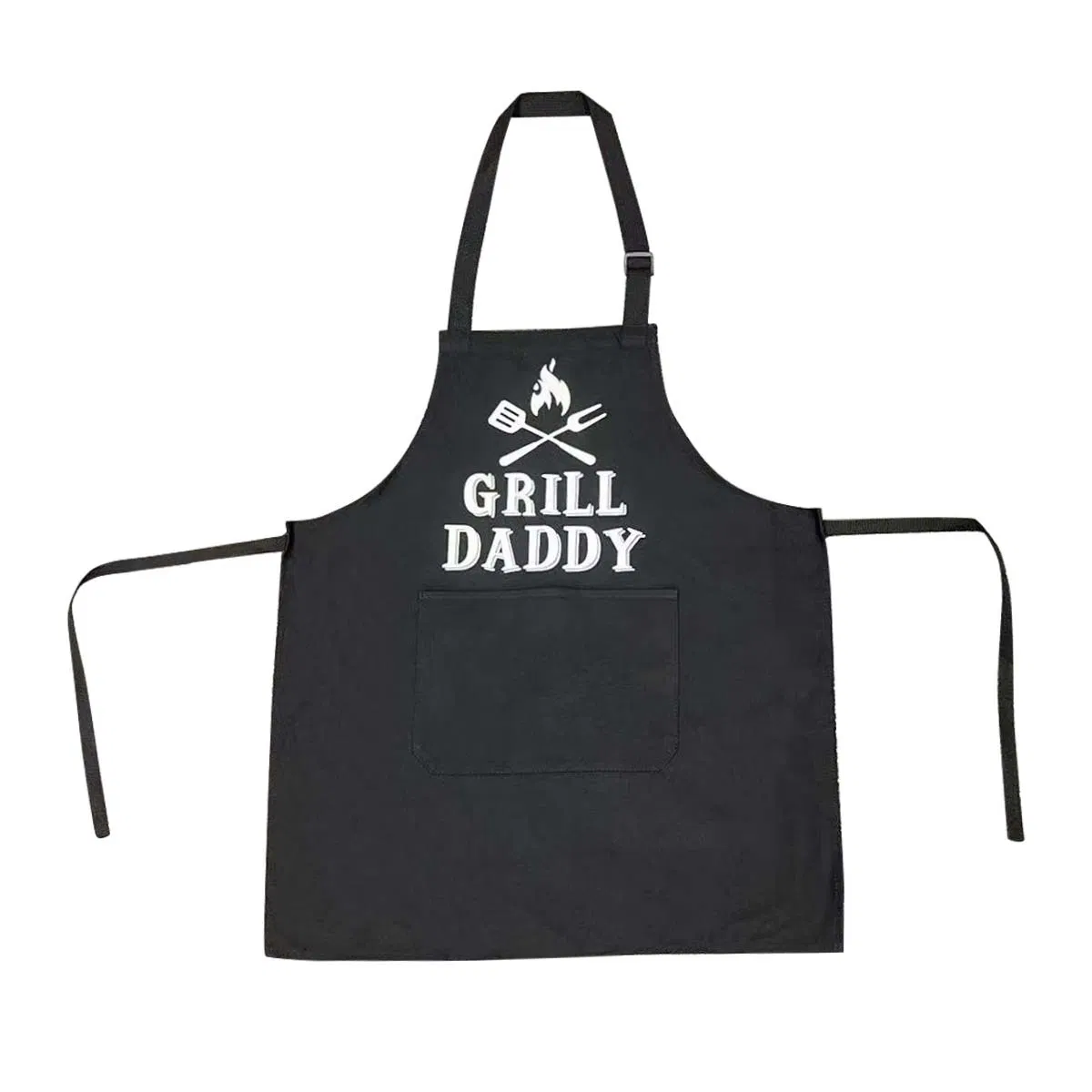 Kitchen Apron, Solid Color Printed Apron, Machine Washable, Pocket, Thanksgiving Gift, Pure Cotton Apron