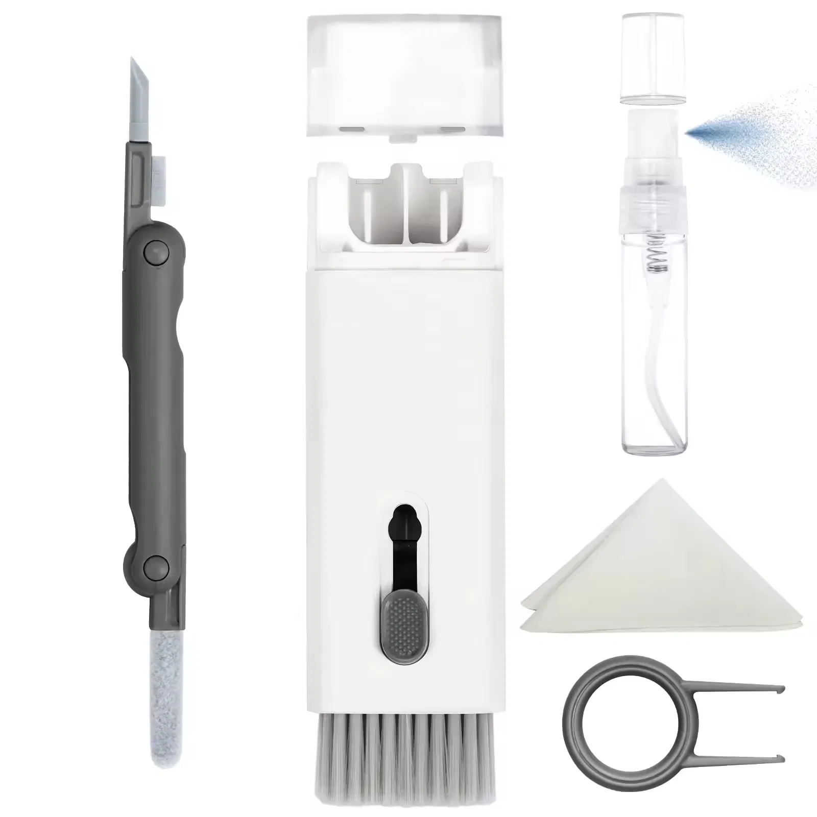 Factory Price 7 in 1 Computer Keyboard Earbuds Phone Cleaner Brush Pen Cleaning Kit