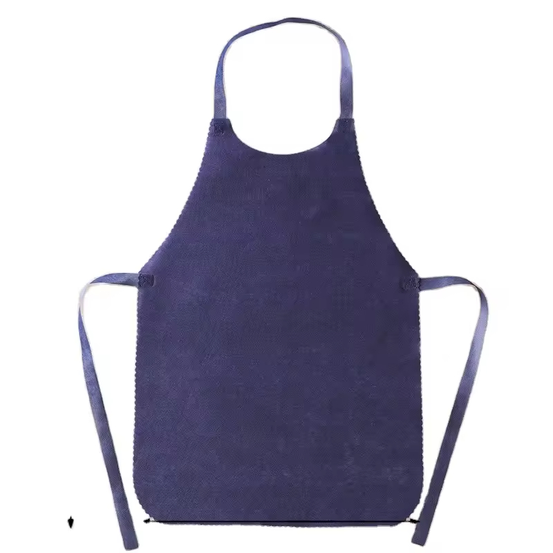 2024 Non-Woven Disposable Aprons Oil-Proof Hot Pot Barbecue Apron