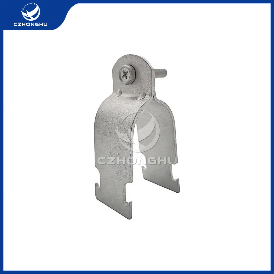 Хомут для труб Czhonghu оцинкованный, усиленный