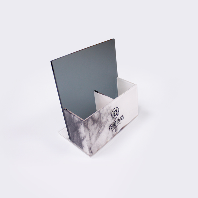 Acrylic Case Television Air Conditioner Remote Control Holder Logo Printing