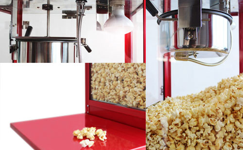 Large Capacity Automatic Industrial Commercial Ball Shape Popcorn Machine