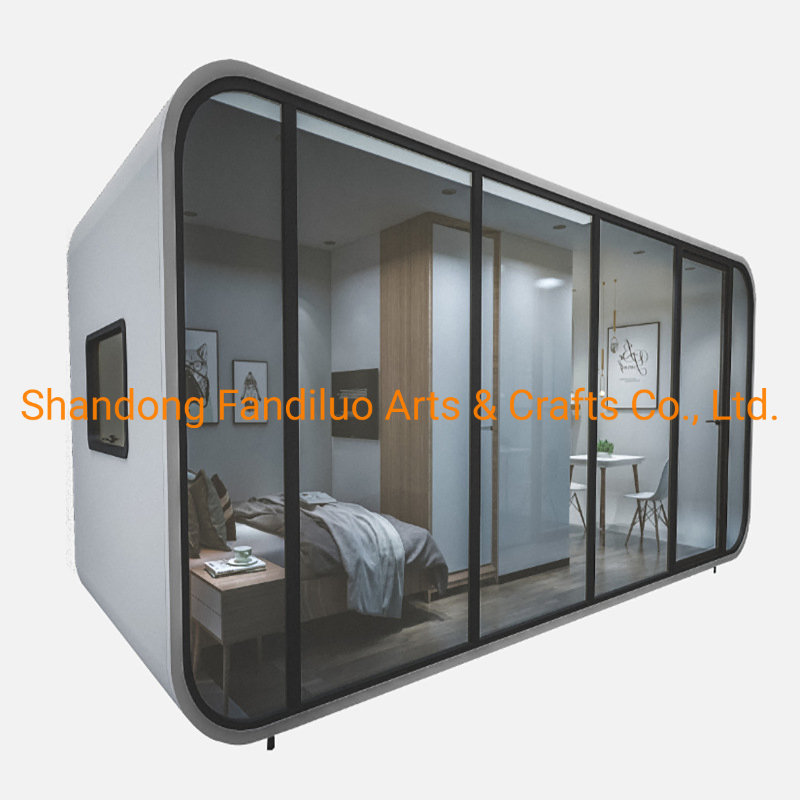 Custom Mobile Office Pod Prefabricated House Apple Cabin for Camping