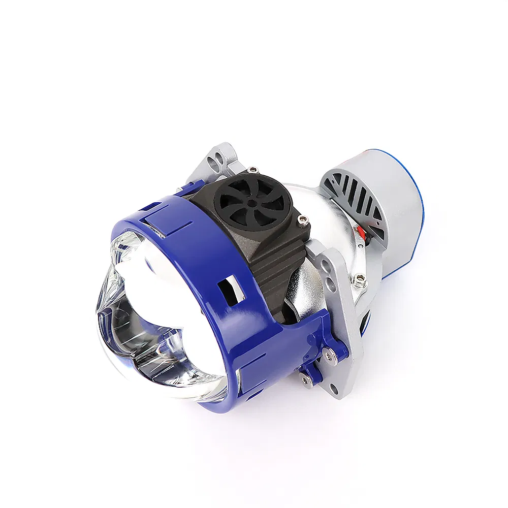 Би-ЛЕД проектор 3 дюйма H4 с лазером, 6000K