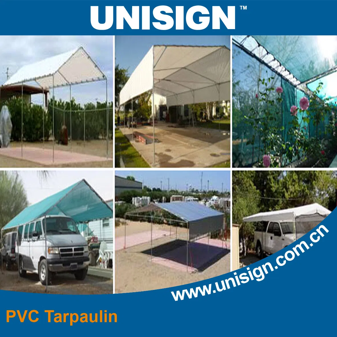 Heavy-Duty Flexible PVC Coated Tent Tarpaulin Fabric Roll