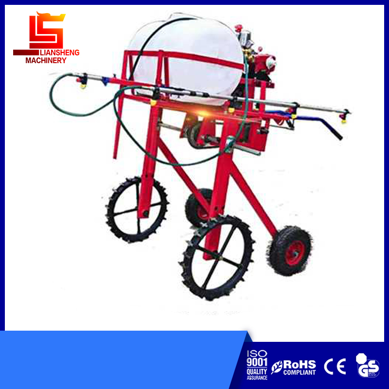 Gasoline Self-Propelled Boom Sprayer Small Agricultural Spraying Machine Wheat Rice Corn Crop Vegetables Fruit Tree Mist Sprayer