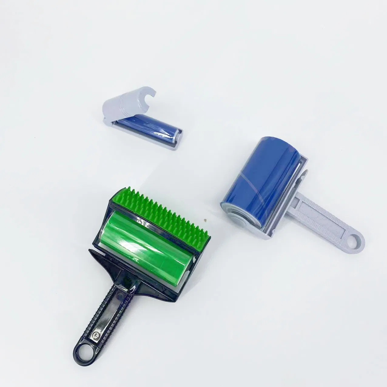 Sticky Lint Roller 2 Pack Reusable Washable Lint Roller Pet Hair Remover Include Large and Small Size Cleaner for Clothes Pet Hairs Carseats