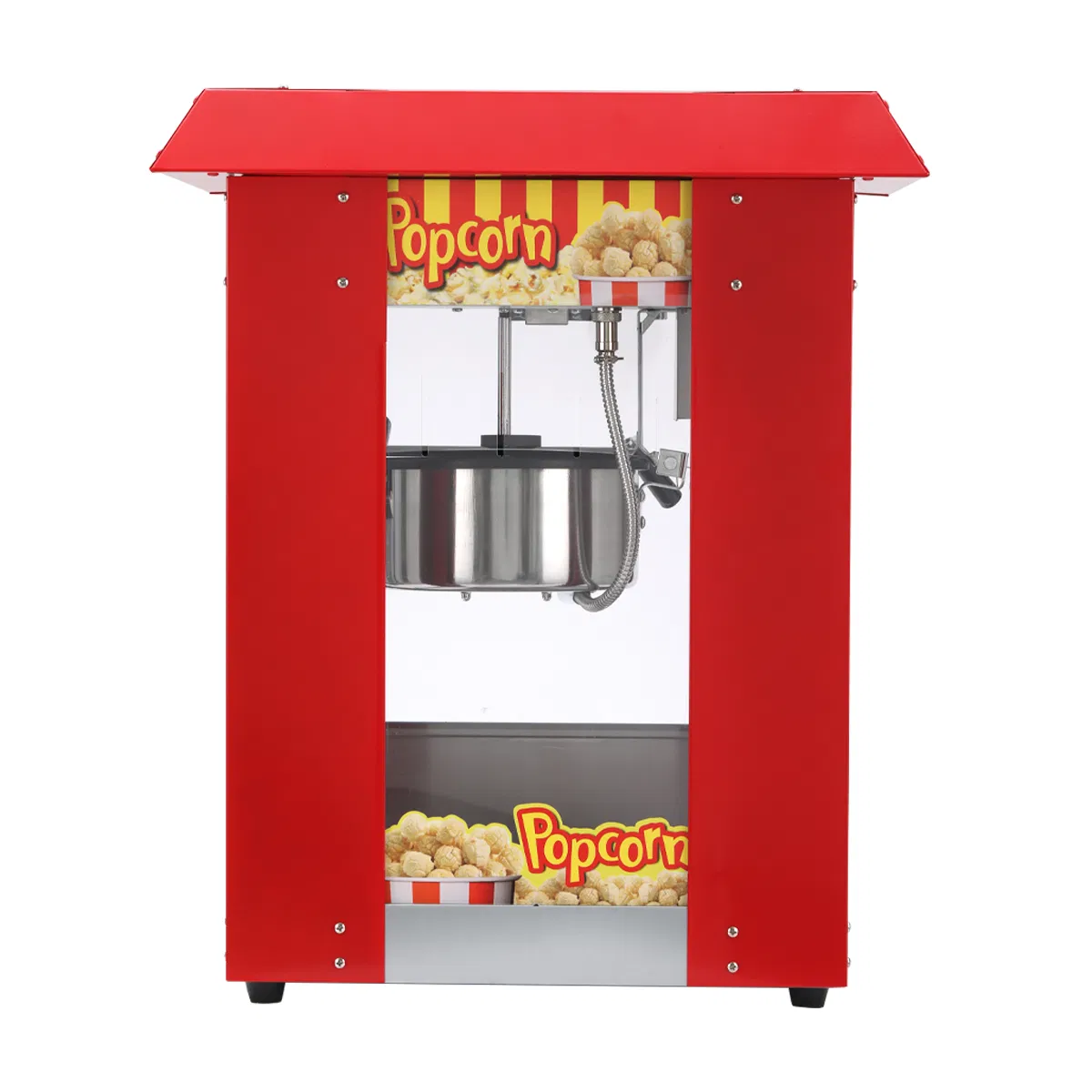 Chinese Supplier Small Easy to Clean Popcorn Machine for Casual Food Factories