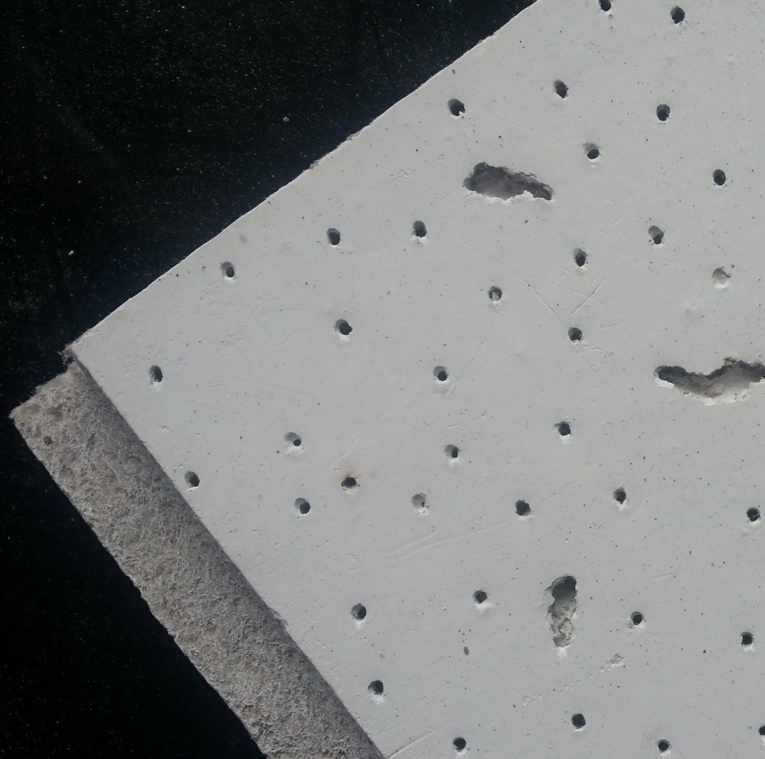 Mineral Fiber Ceiling Tiles, Non-Bacterial, Hospital Acoustic Higeen Proofed Ceiling Tiles