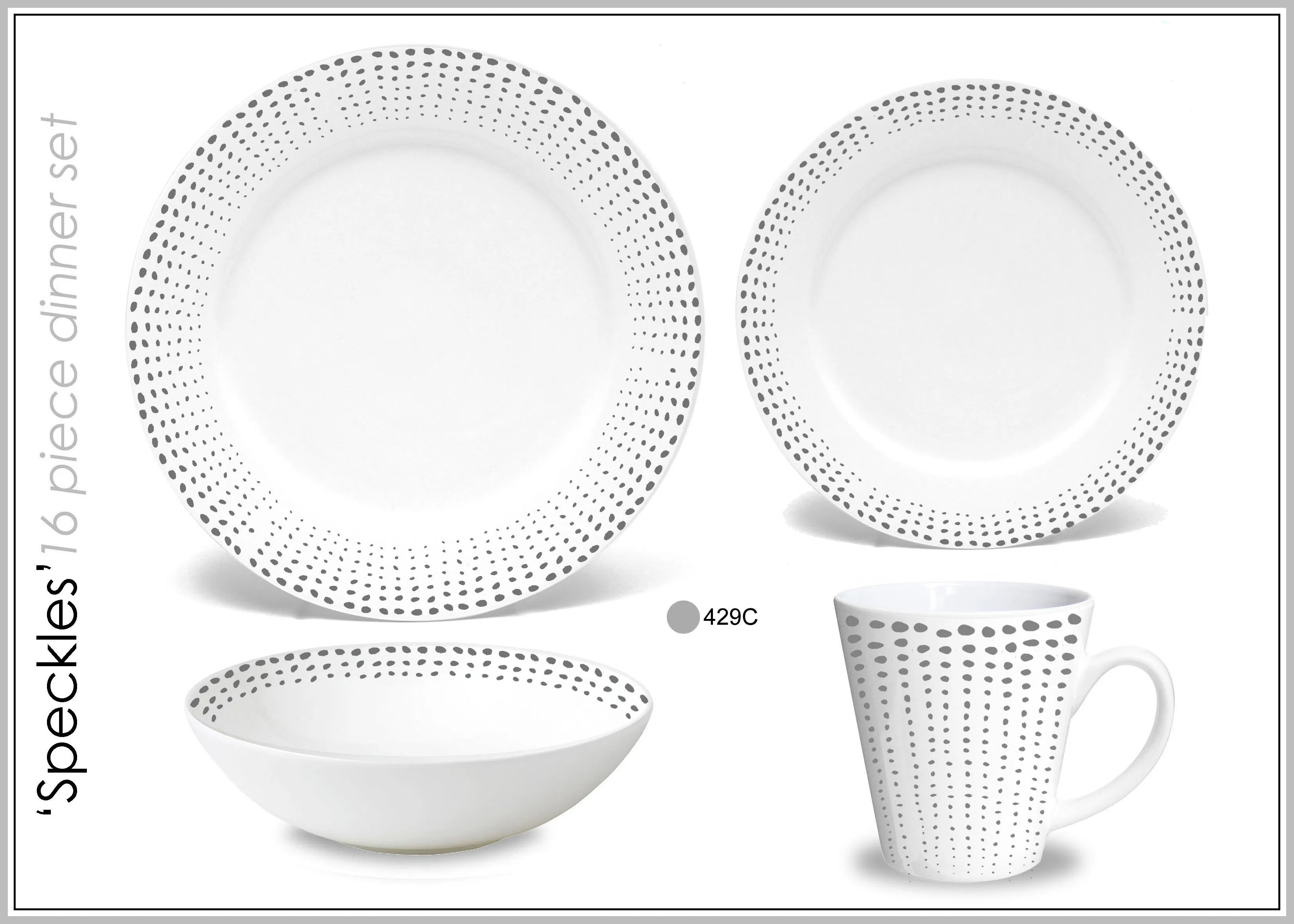 New Design Customized Dinnerware Set