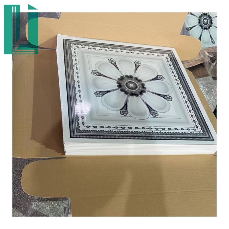 Nice Price 250mm Double Track PVC Ceiling Panel for Interior Decoration