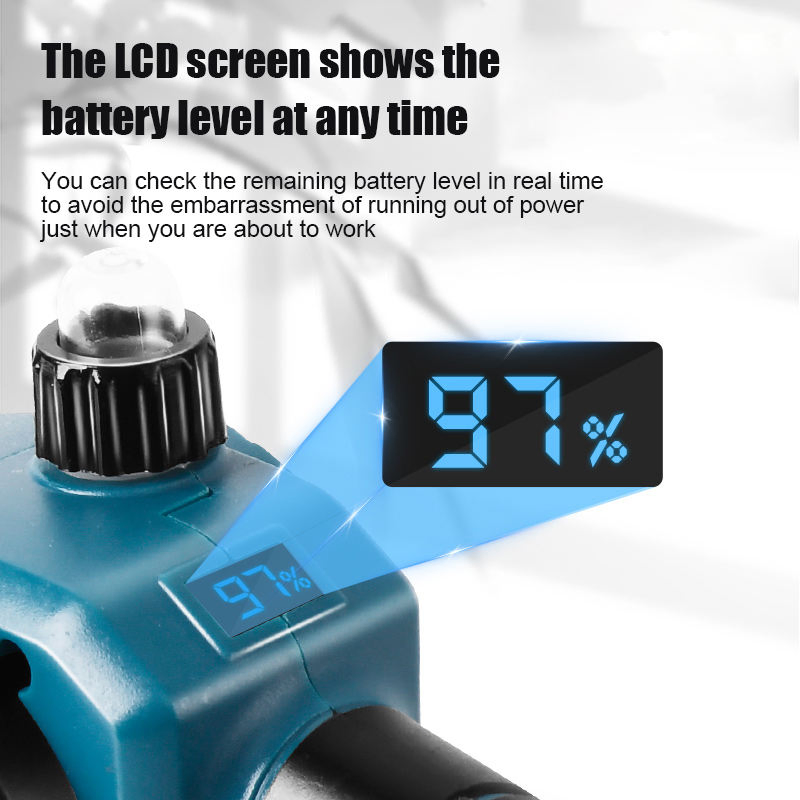 Professional Wholesale 6 Inch 21V Lithium Battery Recharge Mini Cordless Chainsaw