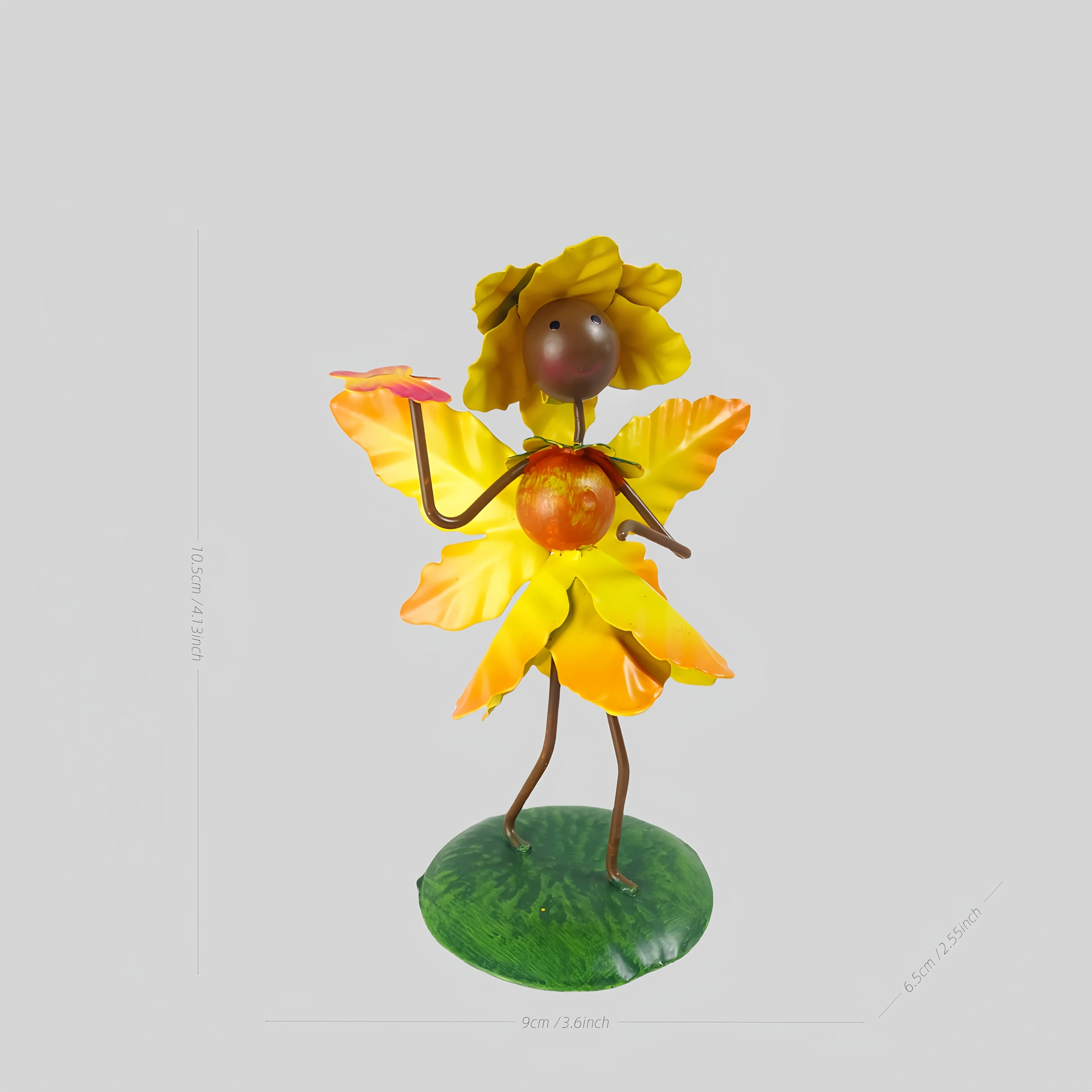 Custom Decorations Whimsical Mininature Metal Fairy Ornaments Perfect for Gifts