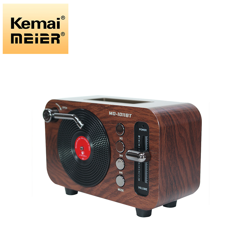 High Quality Retro Style Portable Radio Manufacturing Wooden Am FM Sw 3 Band Vintage Radio