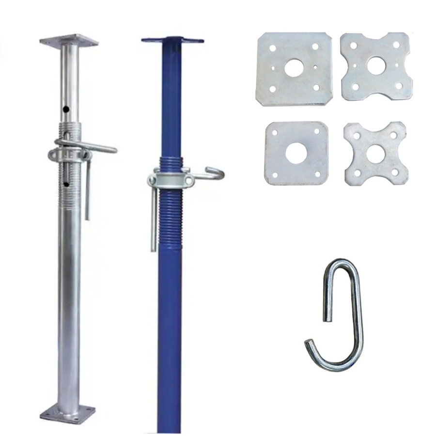 2-3.5m Galvanized /Powder Coated Adjustable Scaffolding Metal Props
