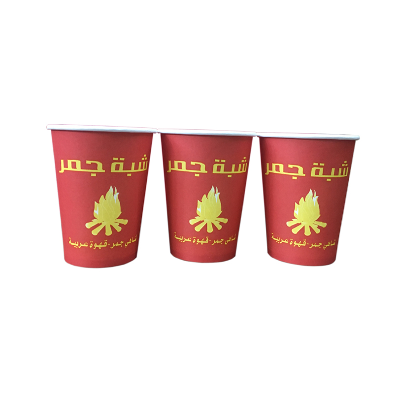 Одноразовая бумажная чашка 12 oz для кофе