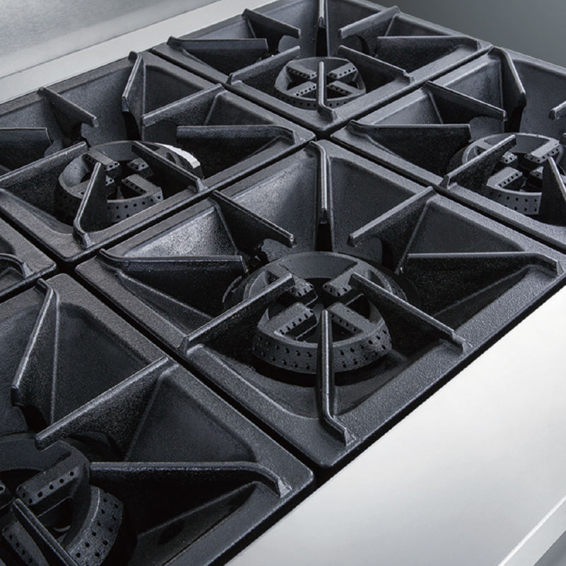 American Type Stove Burner - 6 Burner Table Gas Cooker for Restaurants
