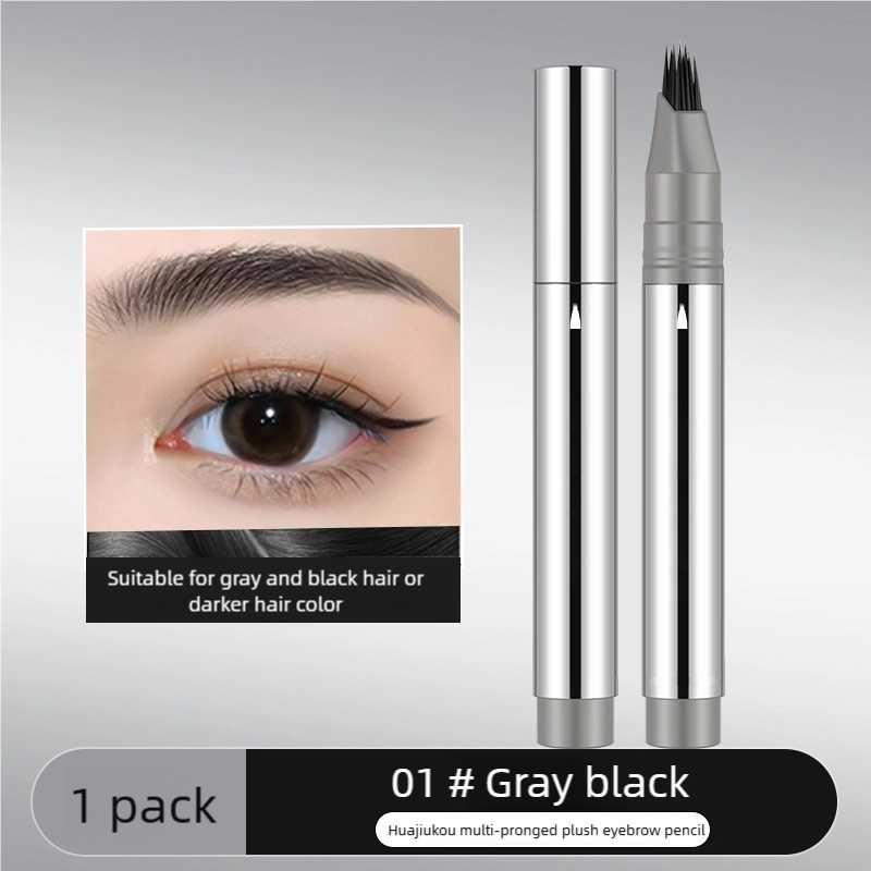 Waterproof Liquid Eyebrow Pen Natural Wild Brow Long Lasting Sweatproof Makeup