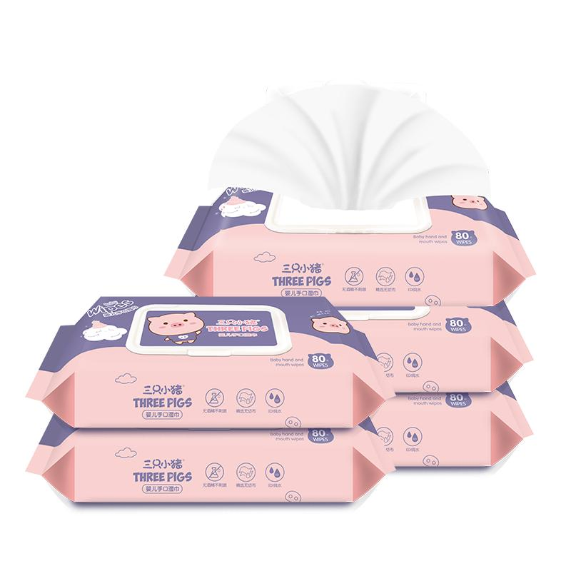 Cleaning Organic Baby Wipes Wholesale for Baby Use