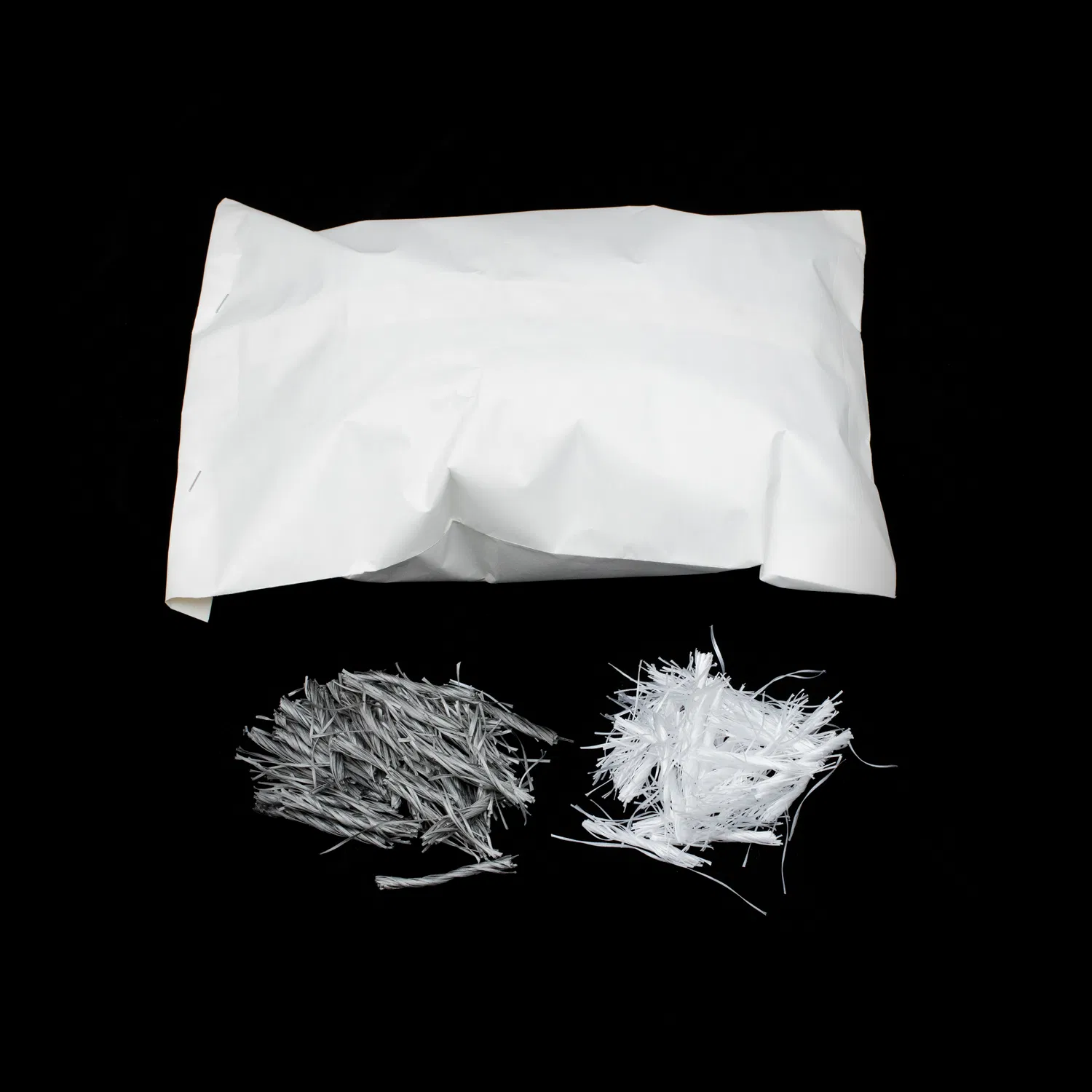 Polypropylene Hybrid Fiber Fibrillated Form Mix Twist Type