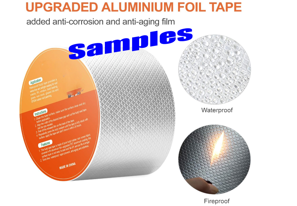 Aluminum Foil Tape, for RV Repair, Window, Silicone
