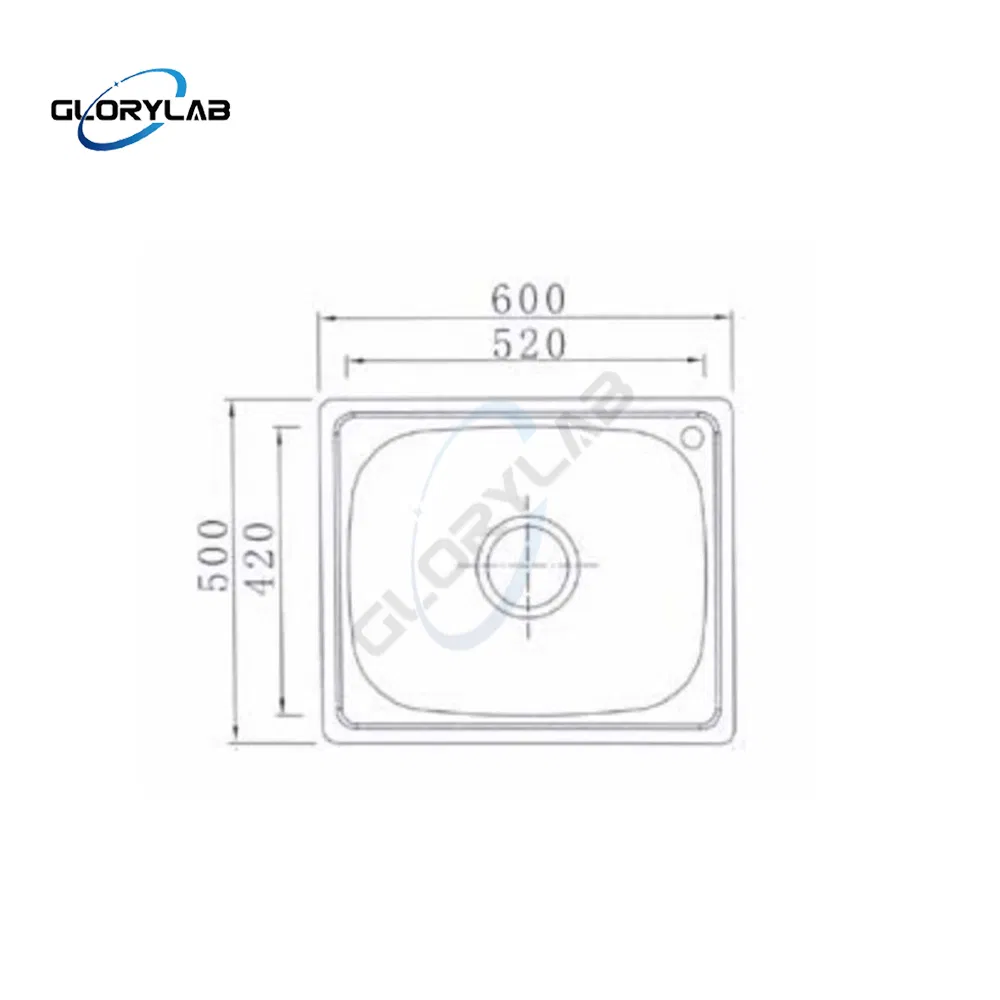 Laboratory High Quality 304 Stainless Steel Sink