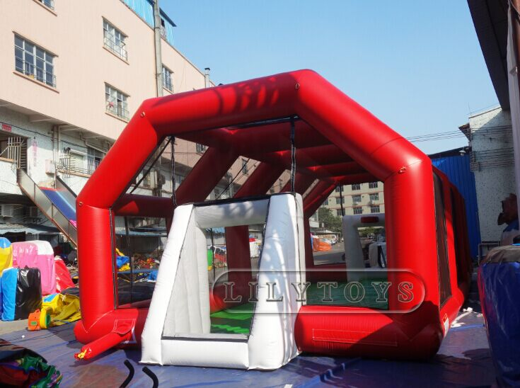 Inflatable Bunker Field Tent with Net on Two Sides