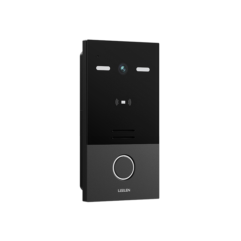 Leelen Video Intercom M60 Outdoor Station 2MP HD Camera Lp65 Standard Poe and SIP Open Lock with Card APP
