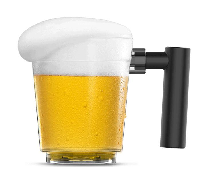 Hot Sales Beer Foamer Cup Tools Size Barware Promotion Foamer Server