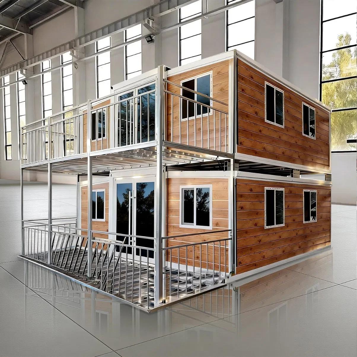 Prefab/Prefabricated Modular Portable Steel Mobile Foldable Modular Container Flat Pack Expandable Luxury Shipping Container Office and Family House