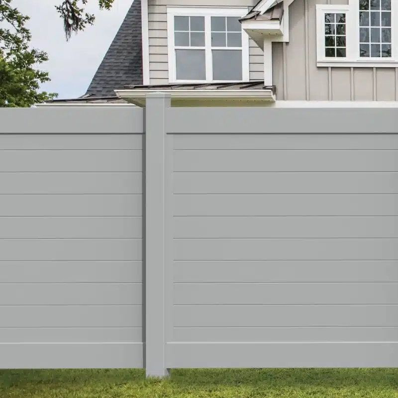 Wholesale Hot Sales Fireproof and Waterproof 6 X 8 White Home Privacy Vinyl Fence Panel