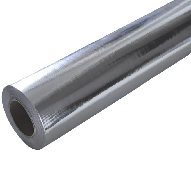 House Wrap Insulation Australia / UK Single Sided Aluminium Foil Woven Fabric