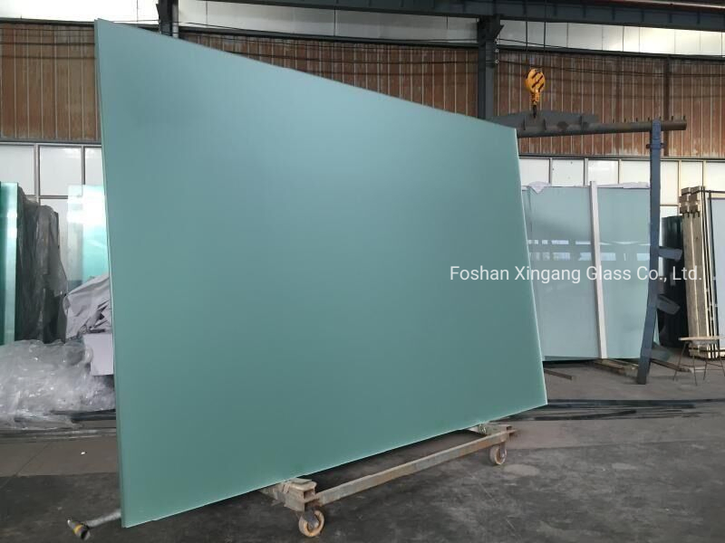 One Side China Wholesale No Fingerprint Acid-Etched Glass Mirror