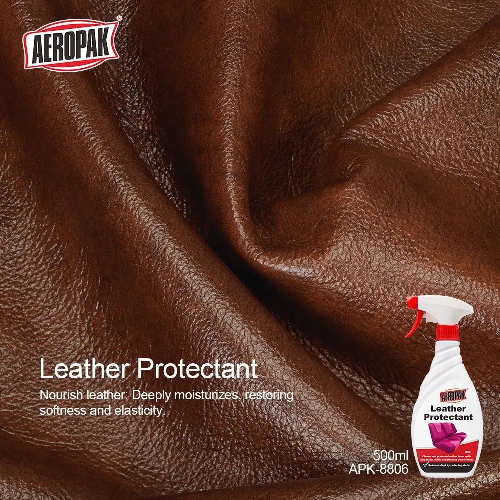 Aeropak 500ml Bottle Crack-Preventive Stain-Resistant Mold-Resistant Leather Protectant Leather Care Agent Spray Conditioner