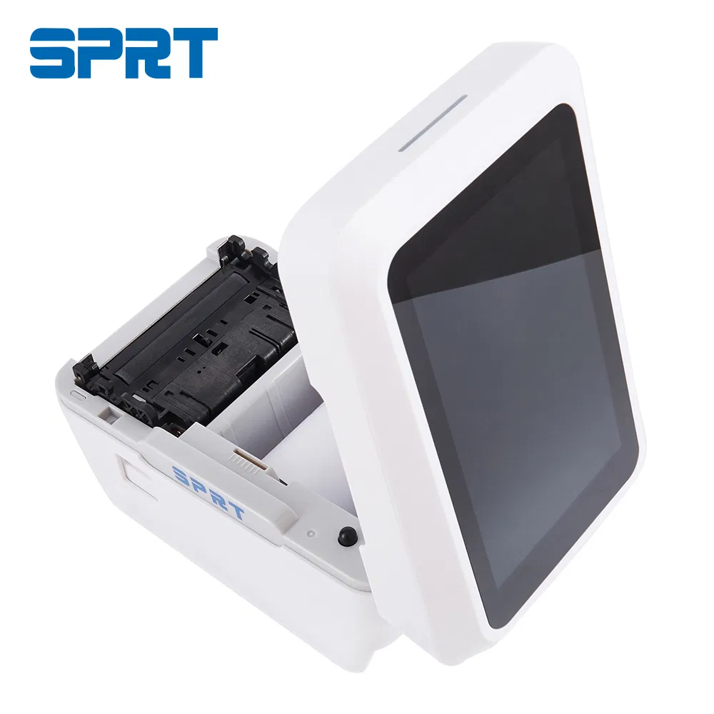 2025 new arrived 8inch touch screen desktop pos android pos terminal with 80mm printer with wifi and Bluetooth